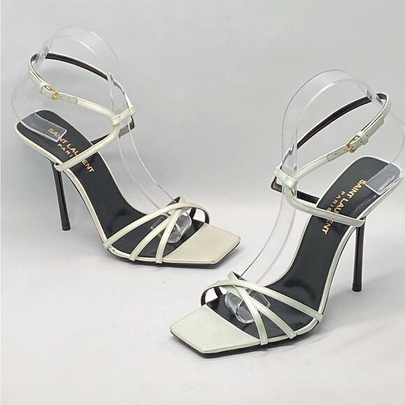 Saint Laurent Nuit 105mm high-heeled sandals size 36.5 - Picture 1 of 13